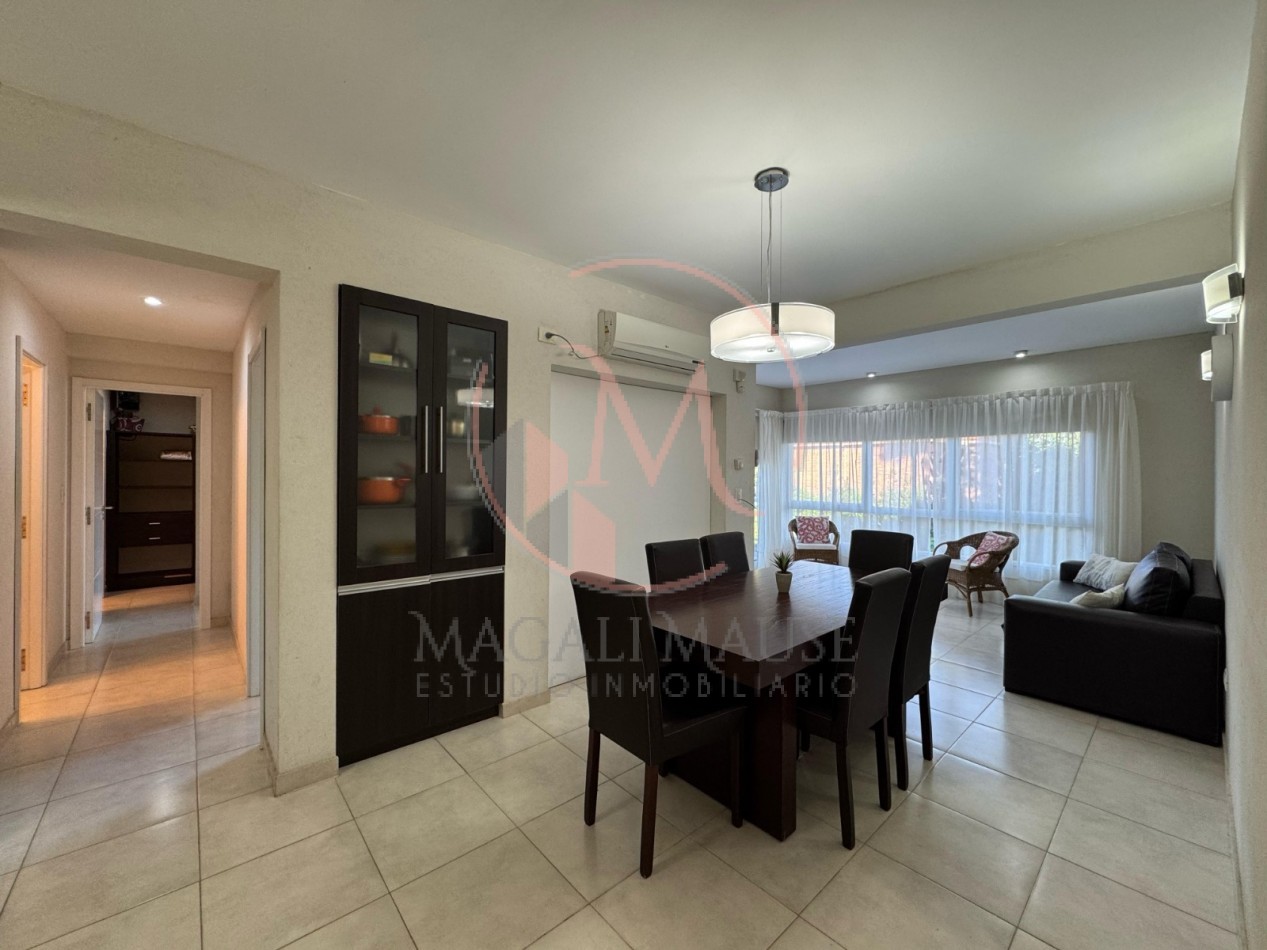 DEPARTAMENTO EN VENTA 3 AMBIENTES EN PINAMAR CON PILETA Y COCHERA