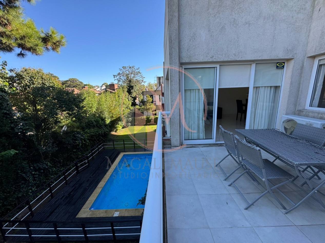DEPARTAMENTO EN VENTA 3 AMBIENTES EN PINAMAR CON PILETA Y COCHERA